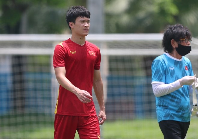 U23 Việt Nam vs U23 Myanmar: Hoàng Đức liệu có kịp ra sân? 5 Hoàng Đức đã không tham gia tập luyện chung cùng đồng đội